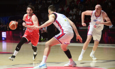 The match in the 3rd round of Group C of the 2027 World Cup qualifiers between Serbia and Turkey was played at the Aleksandar Nikolic Hall. Utakmica u okviru 3. kola C grupe kvalifikacija za plasman na Svetsko prvenstvo 2027 izmedju Srbije i Turske odigrana je u dvorani Aleksandar Nikolic.