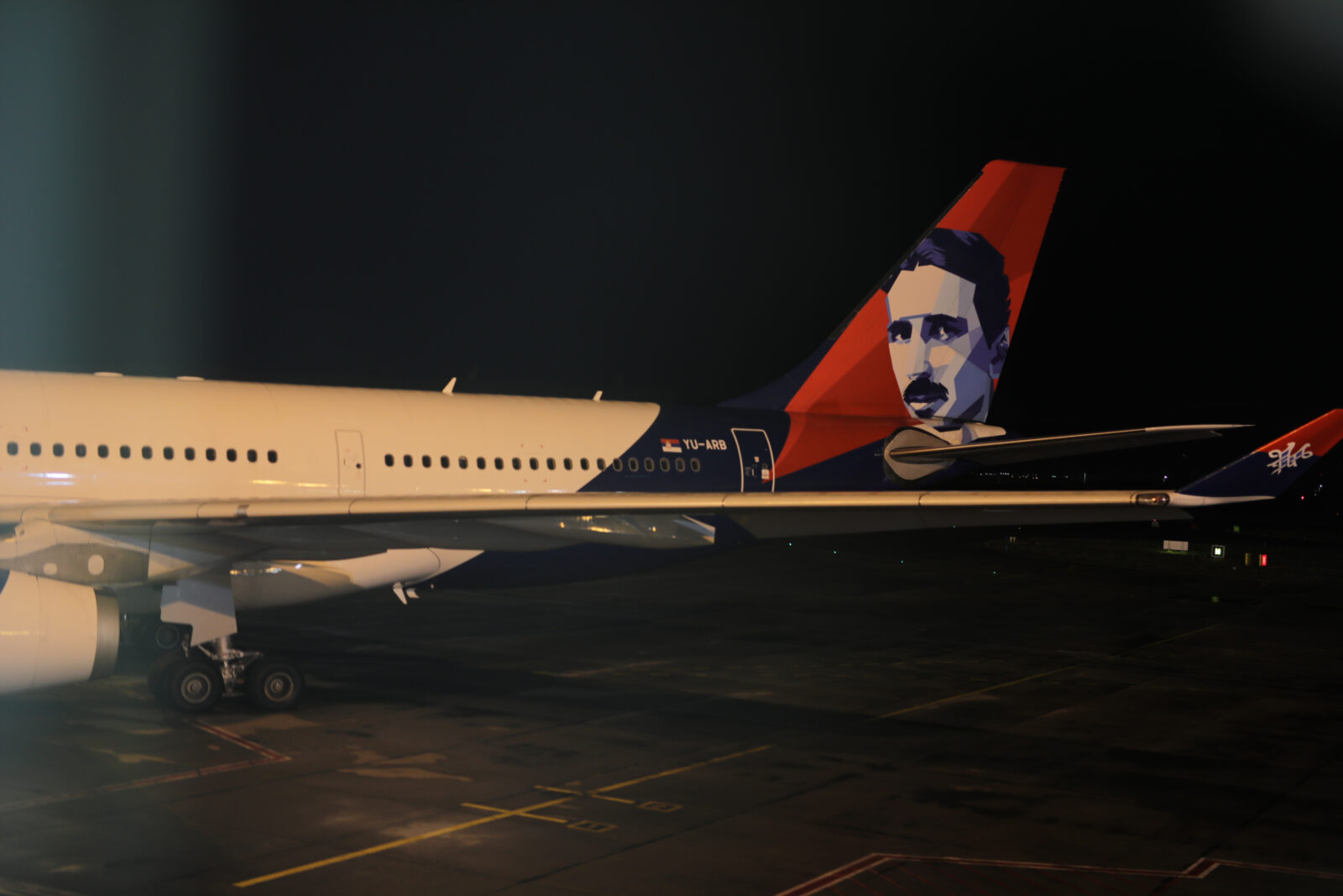 At the Nikola Tesla Airport, the President of the Republic of Serbia Aleksandar Vucic attended the farewell of the first Air Serbia plane to Shanghai. Na aerodromu "Nikola Tesla" predsednik Republike Srbije Aleksandar Vucic prisustvao je ispracaju prvog leta aviona Er Srbije za Sangaj.
