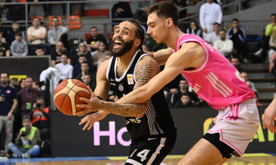 The semi-final match of the Mozart Cup Radivoj Korac between KK Partizan Mozart Bet and KK Mega Superbet was played in the Cair hall in Nis. Utakmica polufinala Mozzart Kup Radivoj Korac izmedju KK Partizan Mozzart Bet i KK Mega Superbet odigrana je u hali Cair u Nisu.