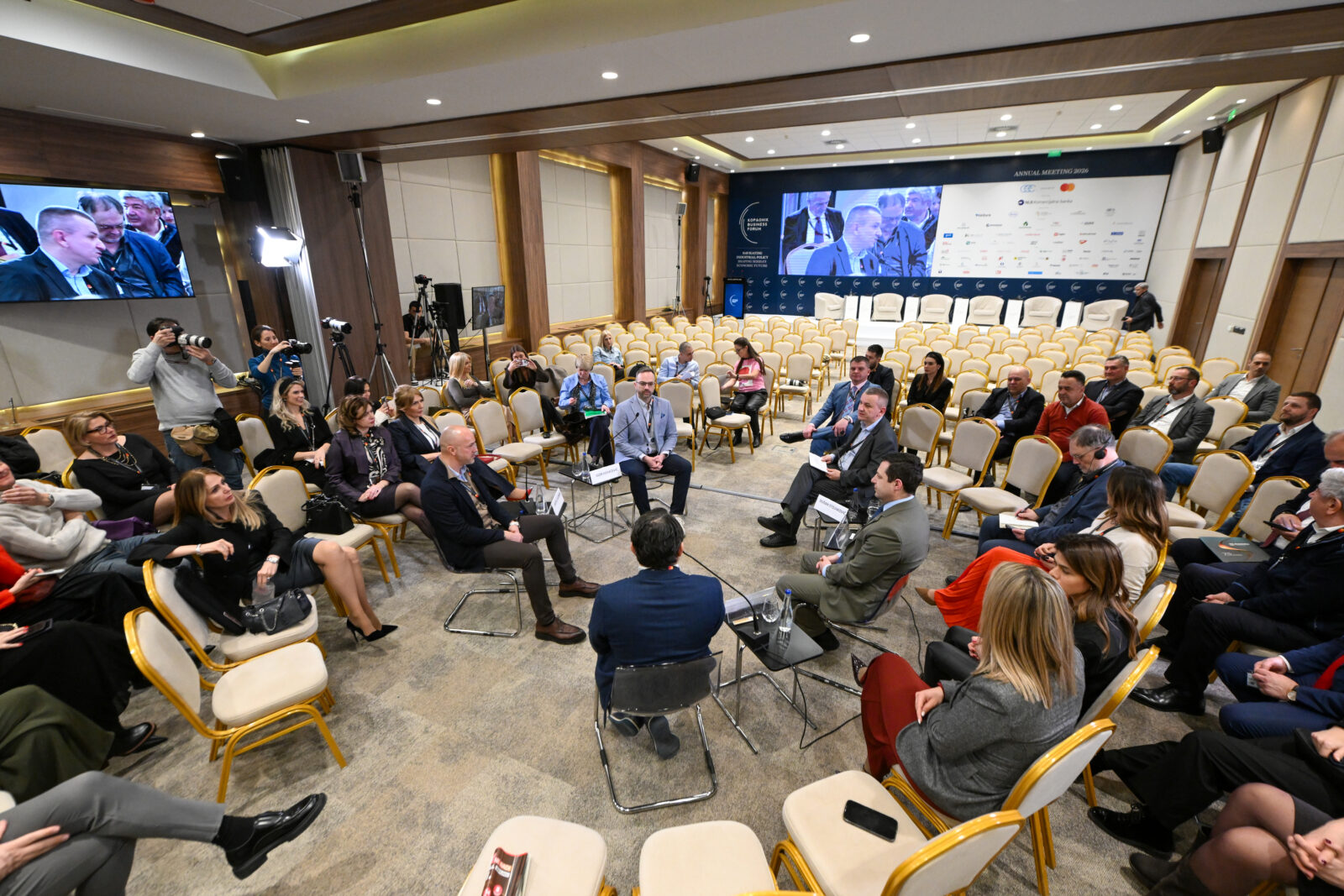 The 33rd Kopaonik Business Forum hosted a panel titled "EXPO 2027 under the spotlight: Global development platform or the most expensive illusion of Serbia?". Na 33. Kopaonik biznis forum odrzan je panel "EXPO 2027 pod lupom: Globalna razvojna platforma ili najskuplja iluzija Srbije?".