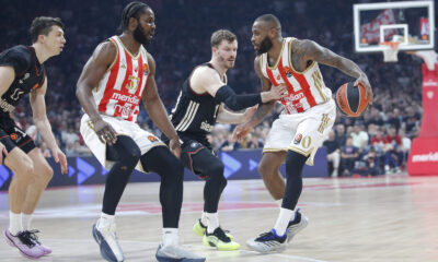 The match of the 30th round of the Turkish Airlines Euroleague between KK Crvena zvezda MeridianBet and FC Bayern Munich was played at the Belgrade Arena. Utakmica 30. kola Turkish Airlines Evrolige izmedju KK Crvena zvezda MeridianBet i FC Bayern Munich odigrana je u Beogradskoj Areni.
