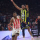 The match of the 31st round of the Turkish Airlines Euroleague between KK Crvena zvezda MeridianBet and BC Fenerbahce Beko was played in the Belgrade Arena. Utakmica 31. kola Turkish Airlines Evrolige izmedju KK Crvena zvezda MeridianBet i BC Fenerbahce Beko odigrana je u Beogradskoj Areni.