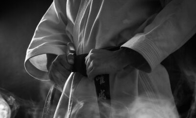 a person holding a bottle