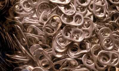 blue and white light fixture