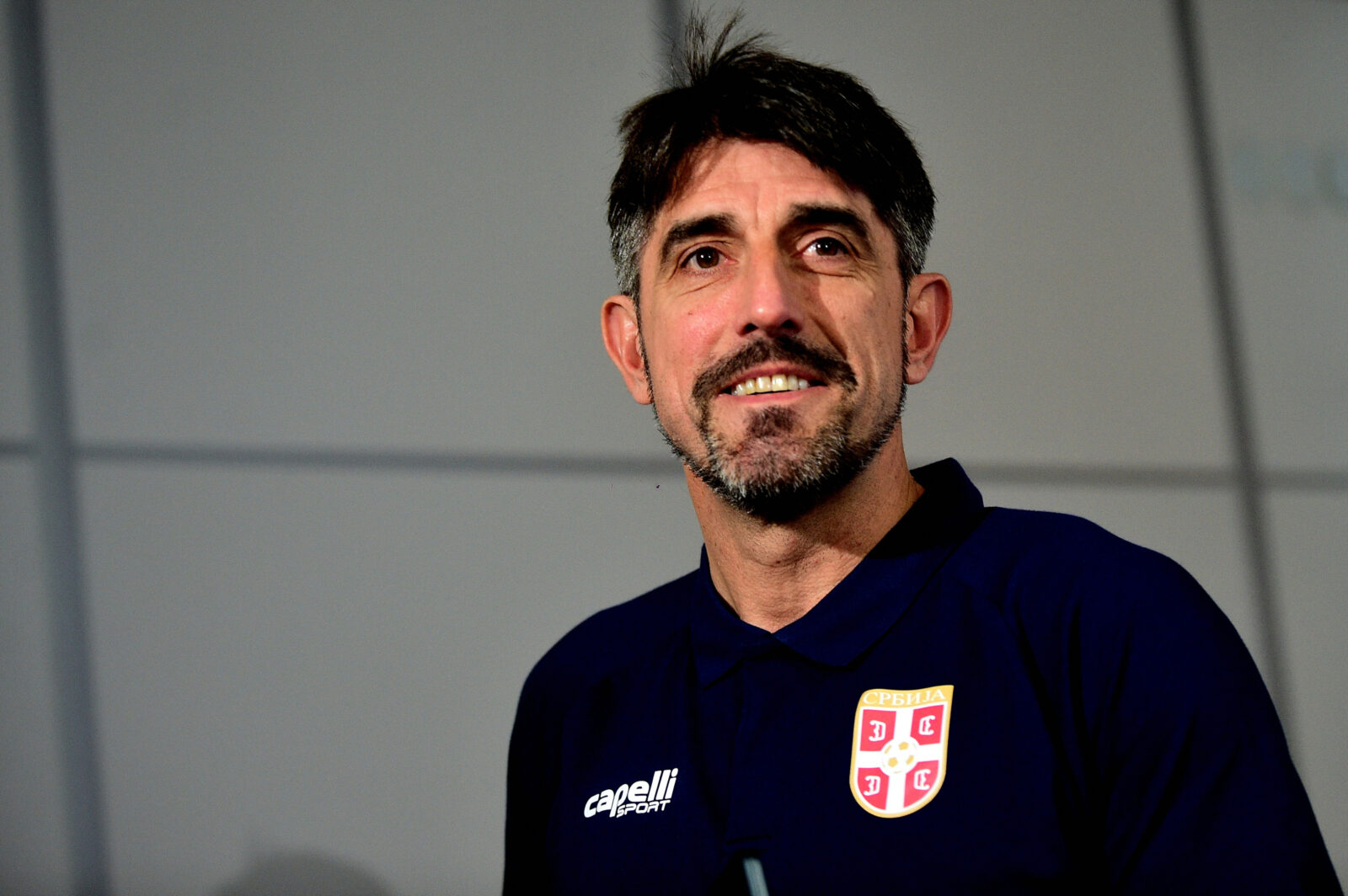 A press conference was held at SC FSS by the A team selector Veljko Paunovic on the occasion of the gathering of the national teams for the upcoming two friendly matches that the national team is expecting in March. U SC FSS je odrzana konferencija za medije selektora A tima Veljka Paunovica povodom okupljanja reprezentacija za predstojece dve prijateljske utakmice koje nas nacionalni tim ocekuju u martovskom terminu.