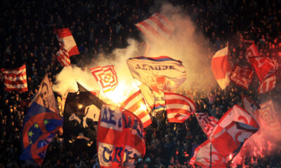 Utakmica 25. kola Super lige Srbije izm edju FK Crvena Zvezda i FK Jagodina odigrana na stadionu Rako Mitic