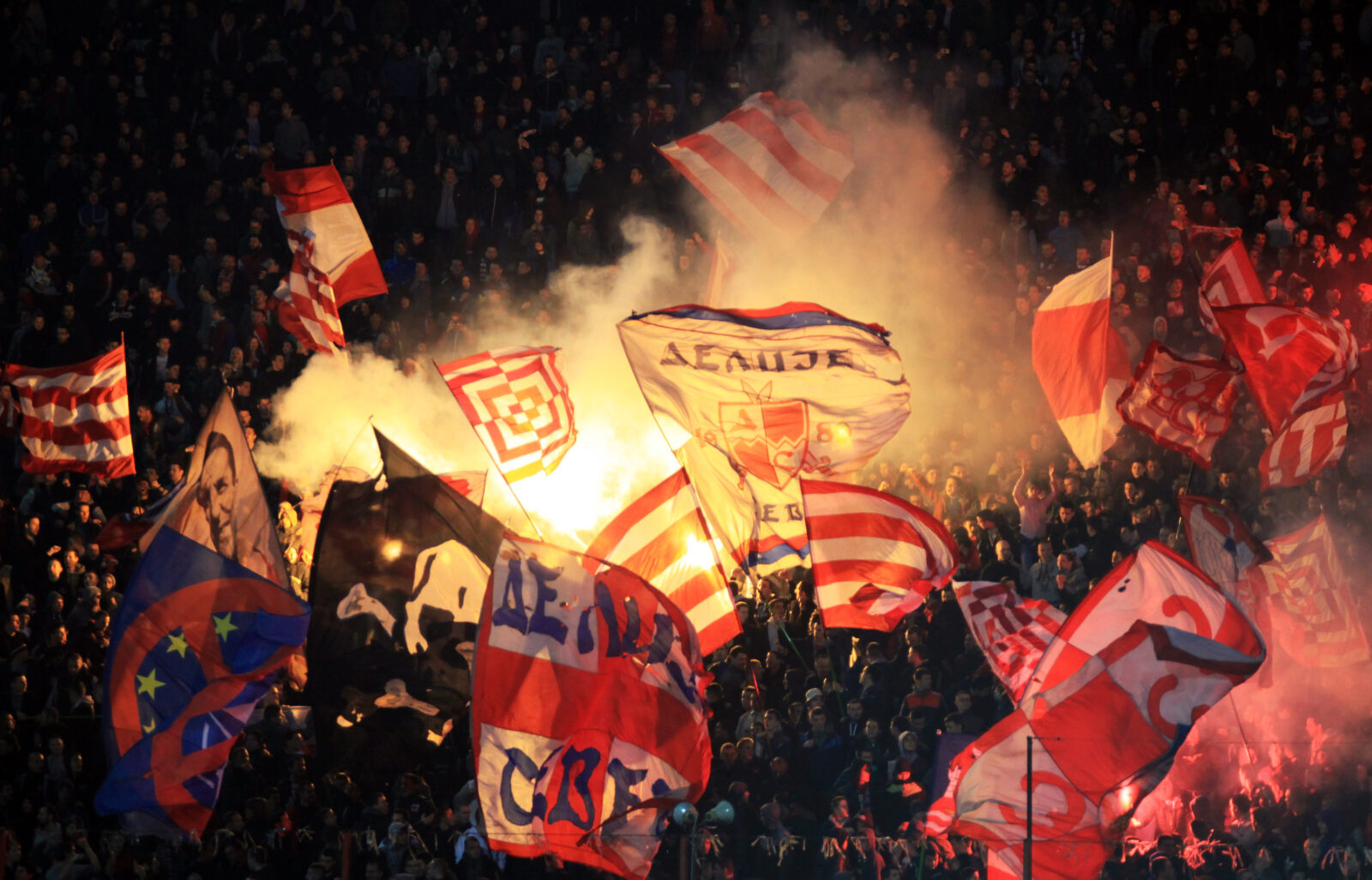 Utakmica 25. kola Super lige Srbije izm edju FK Crvena Zvezda i FK Jagodina odigrana na stadionu Rako Mitic
