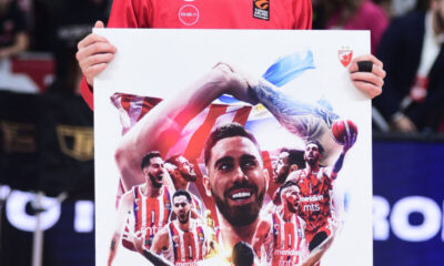 The match of the 15th round of the Turkish Airlines Euroleague between KK Crvena Zvezda MeridianBet and KK Olympiacos Piraeus was played at the Belgrade Arena. Utakmica 15. kola Turkish Airlines Evrolige izmedju KK Crvena Zvezda MeridianBet i KK Olympiacos Piraeus odigrana je u Beogradskoj Areni.