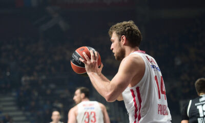 The match of the 22nd round of the Turkish Airlines Euroleague between KK Partizan Mozzart Bet and KK Olympiacos Piraeus was played at the Aleksandar Nikolic Basketball Hall. Utakmica 22. kola Turkish Airlines Evrolige izmedju KK Partizan Mozzart Bet i KK Olympiacos Piraeus odigrana je u Kosarkaskoj dvorani Aleksandar Nikolic.