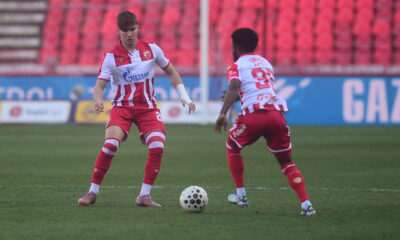 The match of the 26th round of the Mozzart Bet Super League of Serbia between FK Crvena zvezda and FK Napredak was played at the Rajko Mitic stadium. Utakmica 26. kola Mozzart Bet Super liga Srbije izmedju FK Crvena zvezda i FK Napredak odigrana je na stadionu Rajko Mitic.