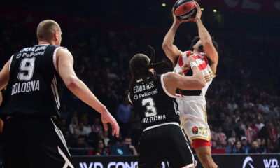 The match of the 17th round of the Turkish Airlines Euroleague between KK Crvena zvezda MeridianBet KK Virtus Olidata was played at the Belgrade Arena. Utakmica 17. kola Turkish Airlines Evrolige izmedju KK Crvena zvezda MeridianBet KK Virtus Olidata odigrana je u Beogradskoj Areni.