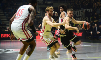 The match of the 22nd round of the Turkish Airlines Euroleague between KK Partizan Mozzart Bet and KK Olympiacos Piraeus was played at the Aleksandar Nikolic Basketball Hall. Utakmica 22. kola Turkish Airlines Evrolige izmedju KK Partizan Mozzart Bet i KK Olympiacos Piraeus odigrana je u Kosarkaskoj dvorani Aleksandar Nikolic.