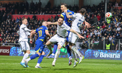 The World Cup play-off finals match between Bosnia and Herzegovina and Italy was played at the Bilino polje stadium in Zenica. Utakmica finala baraza za Svetsko prvenstvo izmedju Bosne i Hercegvine i Italije odigrana je na stadionu Bilino polje u Zenici.