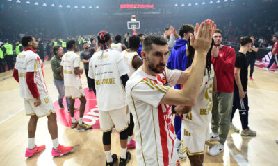 The match of the 35th round of the Turkish Airlines Euroleague between KK Crvena zvezda MeridiaBet and KK Partizan Mozzart Bet was played in the Belgrade Arena. Utakmica 35. kola Turkish Airlines Evrolige izmedju KK Crvena zvezda MeridiaBet i KK Partizan Mozzart Bet odigrana je u Beogradskoj Areni.