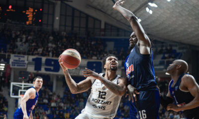 The match of the sixth round of the second phase of the AdmiralBet ABA League between KK Buducnost Voli and KK Partizan Mozzart Bet was played in the Moraca Sports Center. Utakmica seste runde druge faze AdmiralBet ABA League izmedju KK Buducnost Voli i KK Partizan Mozzart Bet odigrana je u Sportskom centru Moraca.
