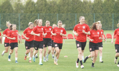 Training of the women's "A" national team of Serbia at the FSS Sports Center in Stara Pazova. Trening zenske "A" reprezentacije Srbije u Sportskom centru FSS u Staroj Pazovi.