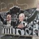 At the corner of Zmaja od Nocaj and Pjaron de Mondezir streets, a mural dedicated to Dusko Vujosevic and Zeljko Obradovic appeared. Na uglu ulica Zmaja od Nocaja i Pjarona de Mondezira osvanuo je mural posvecen Dusku Vujosevicu i Zeljku Obradovicu.
