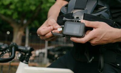 a person holding a cell phone