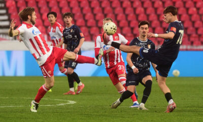 The match of the 26th round of the Mozzart Bet Super League of Serbia between FK Crvena zvezda and FK Napredak was played at the Rajko Mitic stadium. Utakmica 26. kola Mozzart Bet Super liga Srbije izmedju FK Crvena zvezda i FK Napredak odigrana je na stadionu Rajko Mitic.