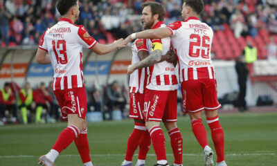 The match of the 26th round of the Mozzart Bet Super League of Serbia between FK Crvena zvezda and FK Napredak was played at the Rajko Mitic stadium. Utakmica 26. kola Mozzart Bet Super liga Srbije izmedju FK Crvena zvezda i FK Napredak odigrana je na stadionu Rajko Mitic.