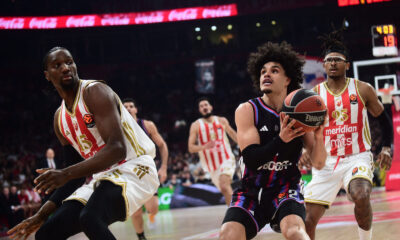 The match of the 36th round of the Turkish Airlines Euroleague between KK Crvena zvezda MeridiaBet and KK Paris Basketball was played at the Belgrade Arena. Utakmica 36. kola Turkish Airlines Evrolige izmedju KK Crvena zvezda MeridiaBet i KK Paris Basketball odigrana je u Beogradskoj Areni.