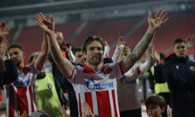 The match of the 30th round of the Mozzart Bet Super League of Serbia between FK Crvena zvezda and FK Spartak Zdrepceva krv was held at the Rajko Mitic stadium. Utakmica 30. kola Mozzart Bet Super liga Srbije izmedju FK Crvena zvezda i FK Spartak Zdrepceva krv odrzana je sa stadionu Rajko Mitic.