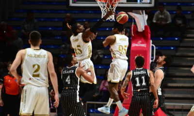 The match of the seventh round of the second phase of the AdmiralBet ABA League between KK Crvena zvezda MeridianBet and KK U-BT Cluj-Napoca was played at the Belgrade Arena. Utakmica sedme runde druge faze AdmiralBet ABA League izmedju KK Crvena zvezda MeridianBet i KK U-BT Cluj-Napoca odigrana je u Beogradskoj Areni.