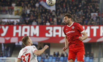 The match of the 27th round of the Mozzart Bet Super League of Serbia between FK IMT and FK Crvena zvezda was played at the Lagator City Stadium in Loznica. Utakmica 27. kola Mozzart Bet Super liga Srbije izmedju FK IMT i FK Crvena zvezda odigrana je na Gradskom stadionu Lagator u Loznici.