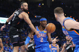 Shai Gilgeous-Alexander,Isaiah Hartenstein,Dillon Brooks