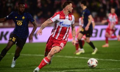 The second leg of the Europa League play-off between FK Crvena zvezda and LOSC Lille was played at the Rajko Mitic stadium. Druga utakmice plej-ofa Lige Evrope izmedju FK Crvena zvezda i LOSC Lille odigrana je na stadionu Rajko Mitic.