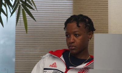 The press conference of the women's basketball team of Serbia before the trip to Paris for the Olympic Games was held in the VIP lounge of Nikola Tesla Airport. Konferencija za medije zenske kosarkaske reprezentacije Srbije pred put u Pariz na Olimpijske igre odrzana je u VIP salonu aerodroma Nikola Tesla.