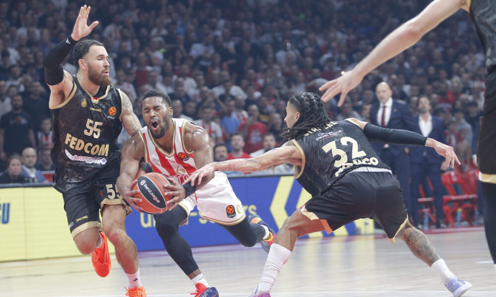 The 11th round match of the Turkish Airlines Euroleague between KK Crvena zvezda Meridianbet and AS Monaco was played at the Belgrade Arena. Utakmica 11. kola Turkish Airlines Evrolige izmedju KK Crvena zvezda Meridianbet i AS Monaco odigrana je u Beogradskoj Areni.