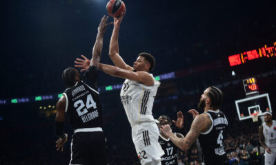The match of the 28th round of the Turkish Airlines Euroleague between KK Partizan Mozzart Bet and BC Real Madrid was played in the Belgrade Arena. Utakmica 28. kola Turkish Airlines Evrolige izmedju KK Partizan Mozzart Bet i KK Real Madrid odigrana je u Beogradskoj Areni.