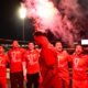 The match of the 33rd round of the Mozzart Super League of Serbia, the 179th eternal derby between FK Crvena zvezda and FK Partizan was played at the Rajko Mitic stadium. Utakmica 33. kola Mozzart Super lige Srbije, 179. veciti derbi izmedju FK Crvena zvezda i FK Partizan odigrana je na stadion Rajko Mitic.