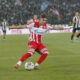 The match of the 33rd round of the Mozzart Super League of Serbia, the 179th eternal derby between FK Crvena zvezda and FK Partizan was played at the Rajko Mitic stadium. Utakmica 33. kola Mozzart Super lige Srbije, 179. veciti derbi izmedju FK Crvena zvezda i FK Partizan odigrana je na stadion Rajko Mitic.