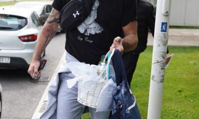 Veljko Raznatovic took his wife Bogdana Raznatovic and son Isai out of the Medigroup hospital through the garage. Veljko Raznatovic je kroz garazu izveo iz bolnice Medigroup suprugu Bogdanu Raznatovic i sina Isaija.