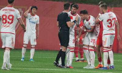 The 1/2 final match of the Mozart Bet Cup of Serbia 2025/2026 between FK Jedinstvo and FK Crvena zvezda was played at the Dragan Dzajic stadium in Ub. Utakmica 1/2 finala Mozzart Bet Kupa Srbije 2025/2026 izmedju FK Jedinstvo i FK Crvena zvezda odigrana je stadionu Dragan Dzajic u Ubu.