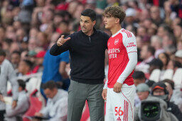Mikel Arteta,Max Dowman