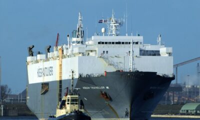 tractor, triton, tugboat, cargo ship, freighter, amsterdam, ocean giant, port, steam boat, industry, heavy, big, boat, ship, tugboat, tugboat, tugboat, tugboat, tugboat