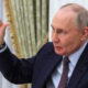 Russia Dagestan Putin