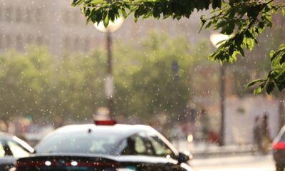 a group of cars on a street