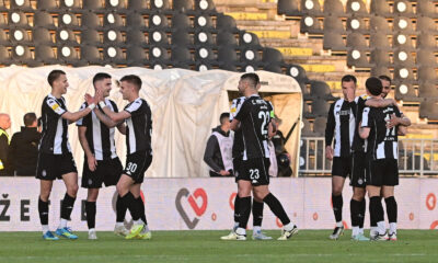 The match of the 34th round of the Mozart Super League of Serbia between FK Partizan and FK Novi Pazar was played at the FK Partizan stadium. Utakmica 34. kola Mozzart Super lige Srbije izmedju FK Partizan i FK Novi Pazar odigrana je na stadion FK Partizan.