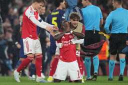 APTOPIX Britain Champions League Soccer