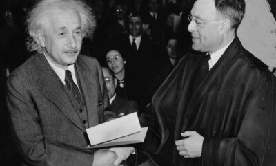 albert einstein, scientists, physicist, genius, judge phillip forman, handshake, shaking hands, hand over, american citizenship, mathematician, albert einstein, albert einstein, albert einstein, albert einstein, albert einstein