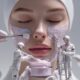 ai generated, miniature, doctor, treatment, skincare, cosmetic, medical, aesthetic, spa, beauty, procedure, cream, professional, tiny, scale, creative, concept, healthcare, dermatology, wellness, clinic, medicine, care, specialist, consultation
