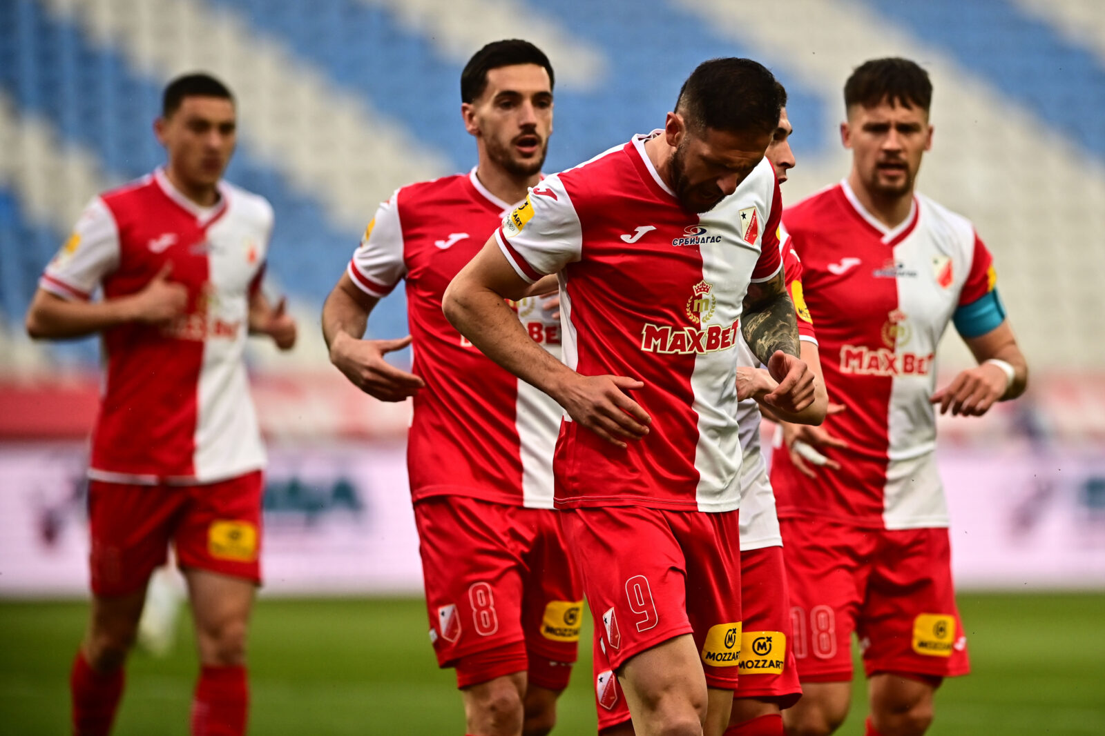 The 1/2 final match of the Mozzart Bet Cup of Serbia 2025/2026 between GFK Graficar and FK Vojvodina was played at the Rajko Mitic Stadium. Utakmica 1/2 finala Mozzart Bet Kupa Srbije 2025/2026 izmedju GFK Graficar i FK Vojvodina odigrana je stadionu Rajko Mitic.