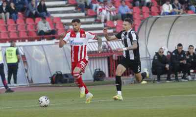The match of the 33rd round of the Mozzart Super League of Serbia, the 179th eternal derby between FK Crvena zvezda and FK Partizan was played at the Rajko Mitic stadium. Utakmica 33. kola Mozzart Super lige Srbije, 179. veciti derbi izmedju FK Crvena zvezda i FK Partizan odigrana je na stadion Rajko Mitic.