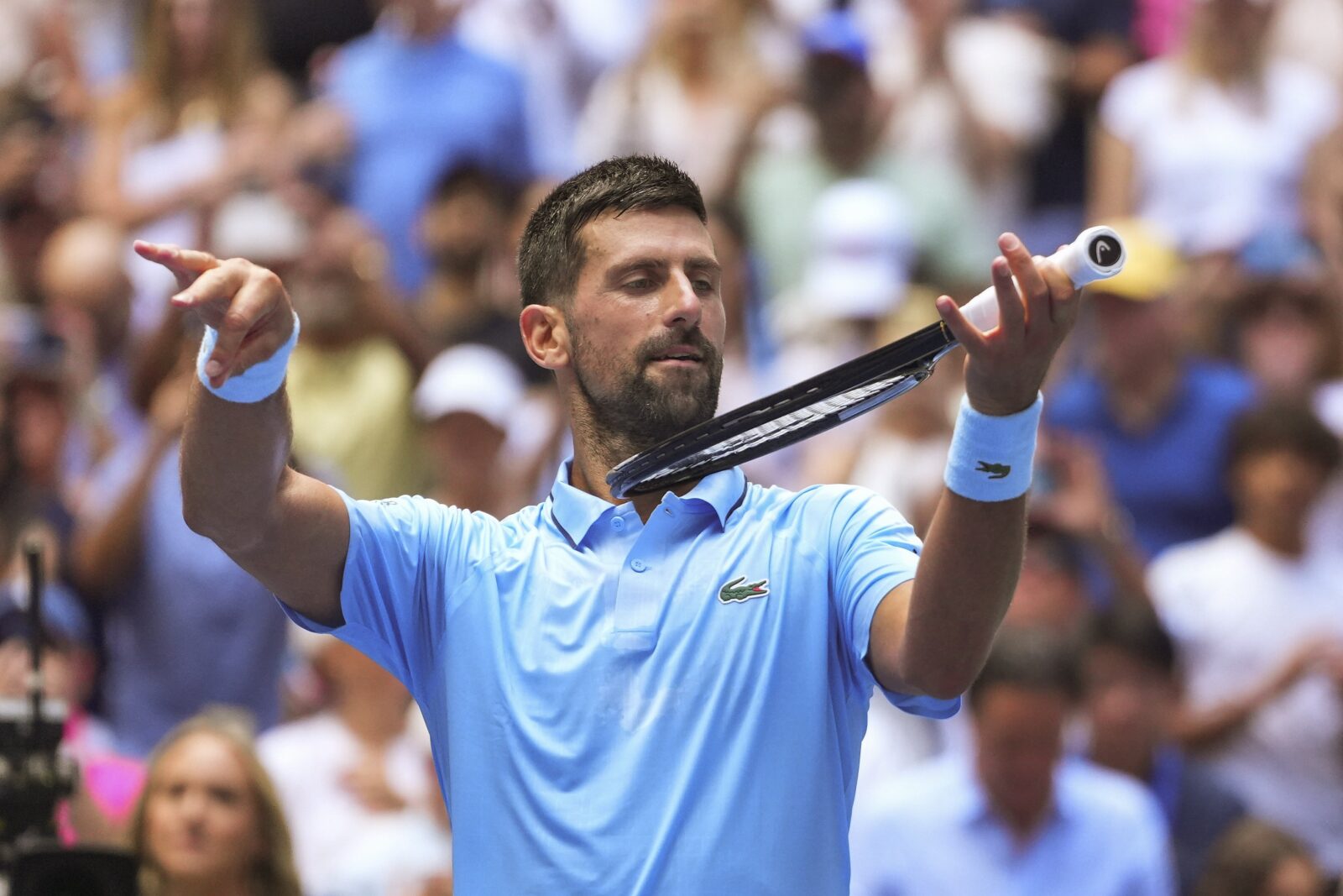 US Open Tennis, Zakari Švajda, Novak Đoković