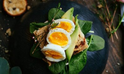 sandwich with boiled egg