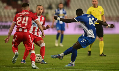 The match of the 37th round of the Mozzart Super League of Serbia between FK Crvena zvezda and OFK Beograd was played at the Rajko Mitic Stadium. Utakmica 37. kola Mozzart Super lige Srbije izmedju FK Crvena zvezda i OFK Beograd odigrana je na stadionu Rajko Mitic.